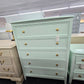 Minty green super cute chest of drawers