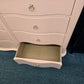 Stanley soft orange lacquered dresser