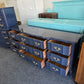 Lacquered navy French provincial dresser