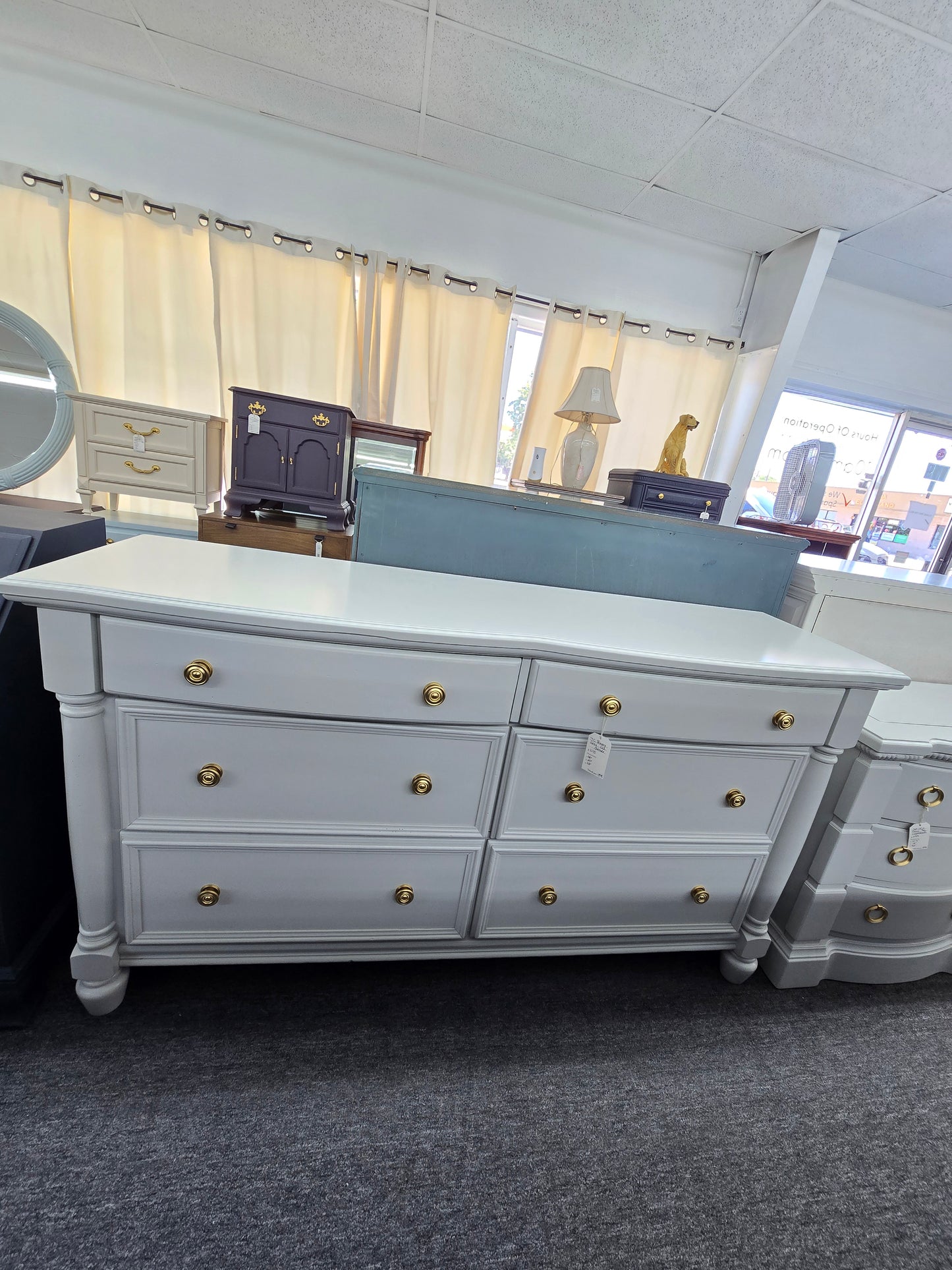JC PENNEY Chris Madden gray dresser