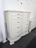 Century destinations solid wood double  chest creamy