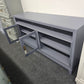 Blue/gray tv stand