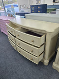 Macadamia 6 big drawers dresser