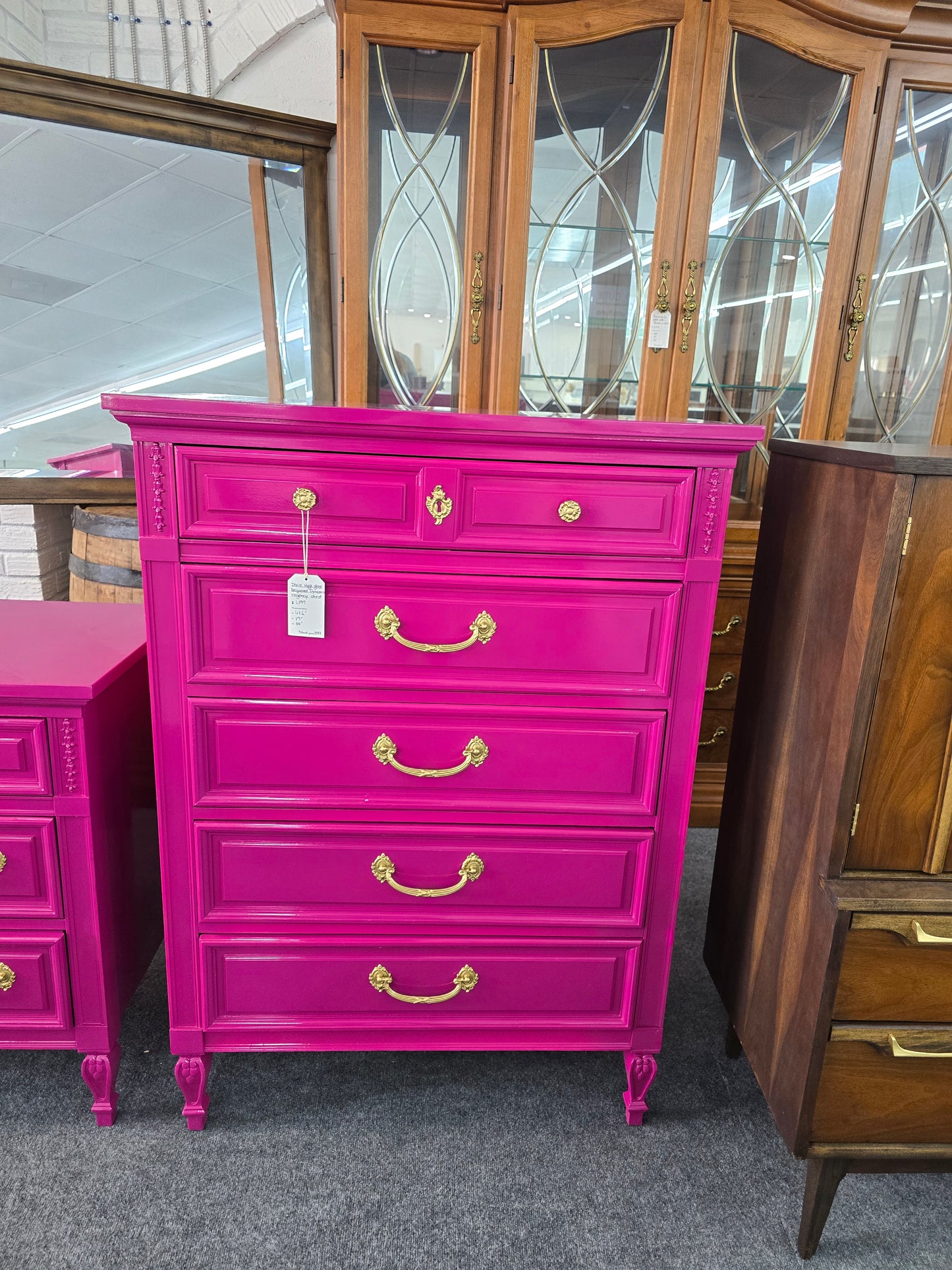 Dixie Regency lacquered high gloss chest