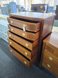 19th century Regency solid wood chest