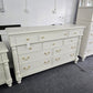 Pawama Jack solid wood cream lacquered dresser