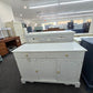 White Distressed cabinet