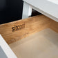 6 drawers Sitcom white dresser