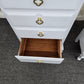 Solid wood gray/blue SUMTER lingerie chest