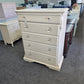 Broyhill off white chest of drawers