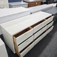 Bassett MCM alabaster dresser