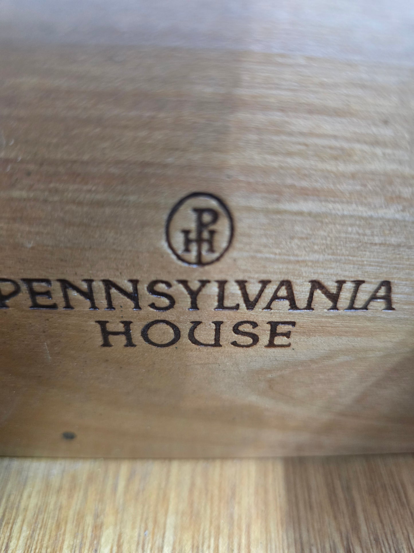 Pennsylvania house green lacquered dresser