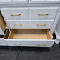 Super cute white 7 drawers dresser