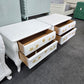 Century Louis XV french 2 matching nightstands