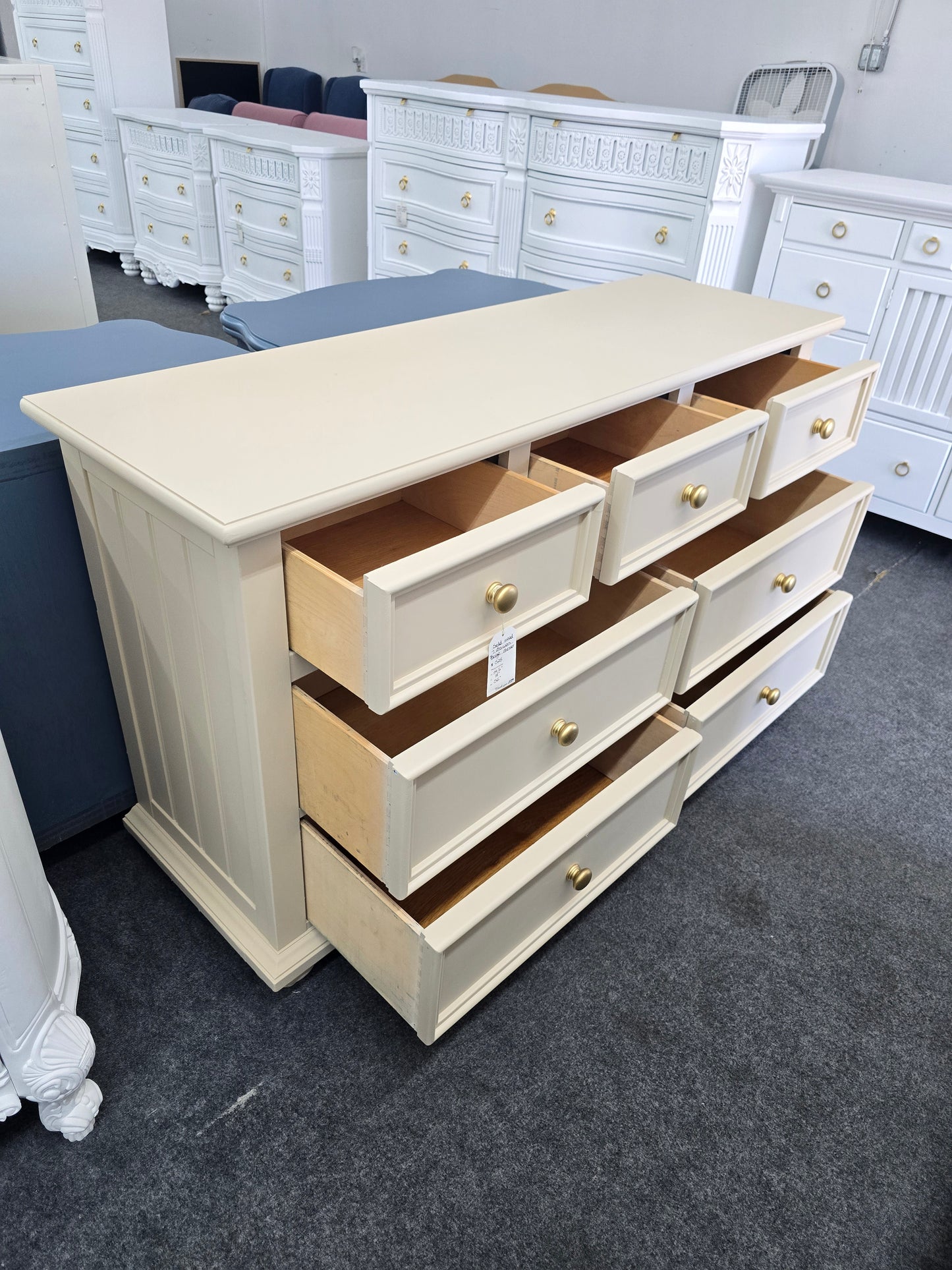Young America beige dresser