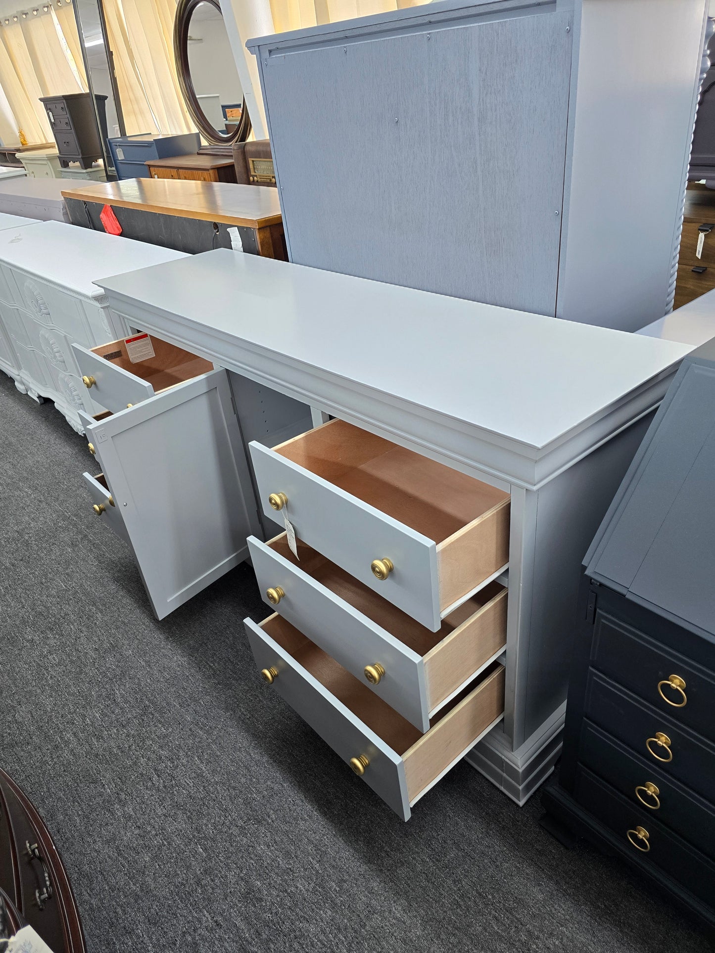 New classic gray dresser