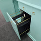 Gorgeous lacquered green cabinet
