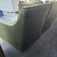 Olive green re upholstered chair