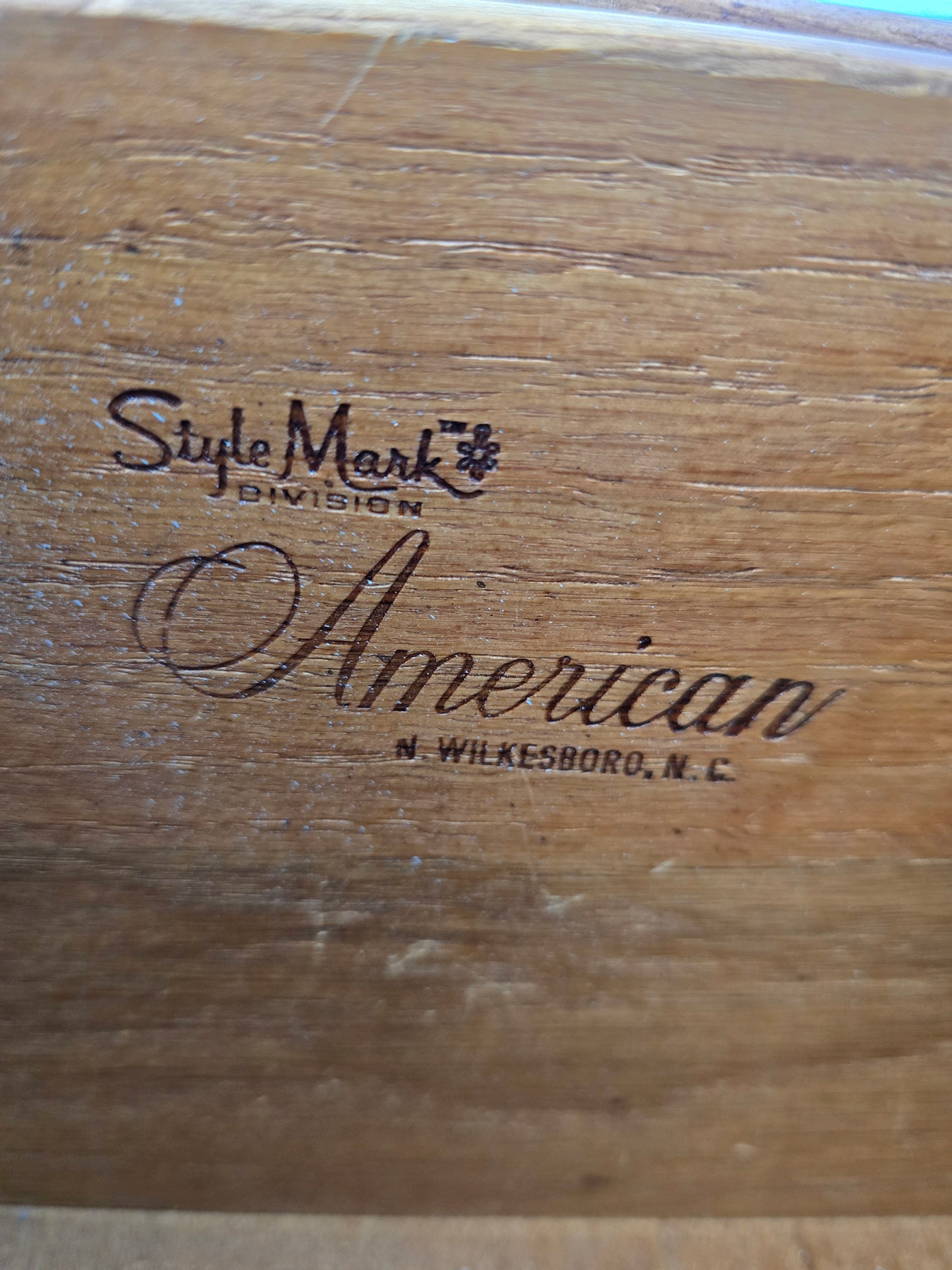 Style Mark light blue vintage chesy