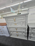 Bassett gray vintage chest