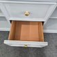 5 drawers / 2 doors gray dresser