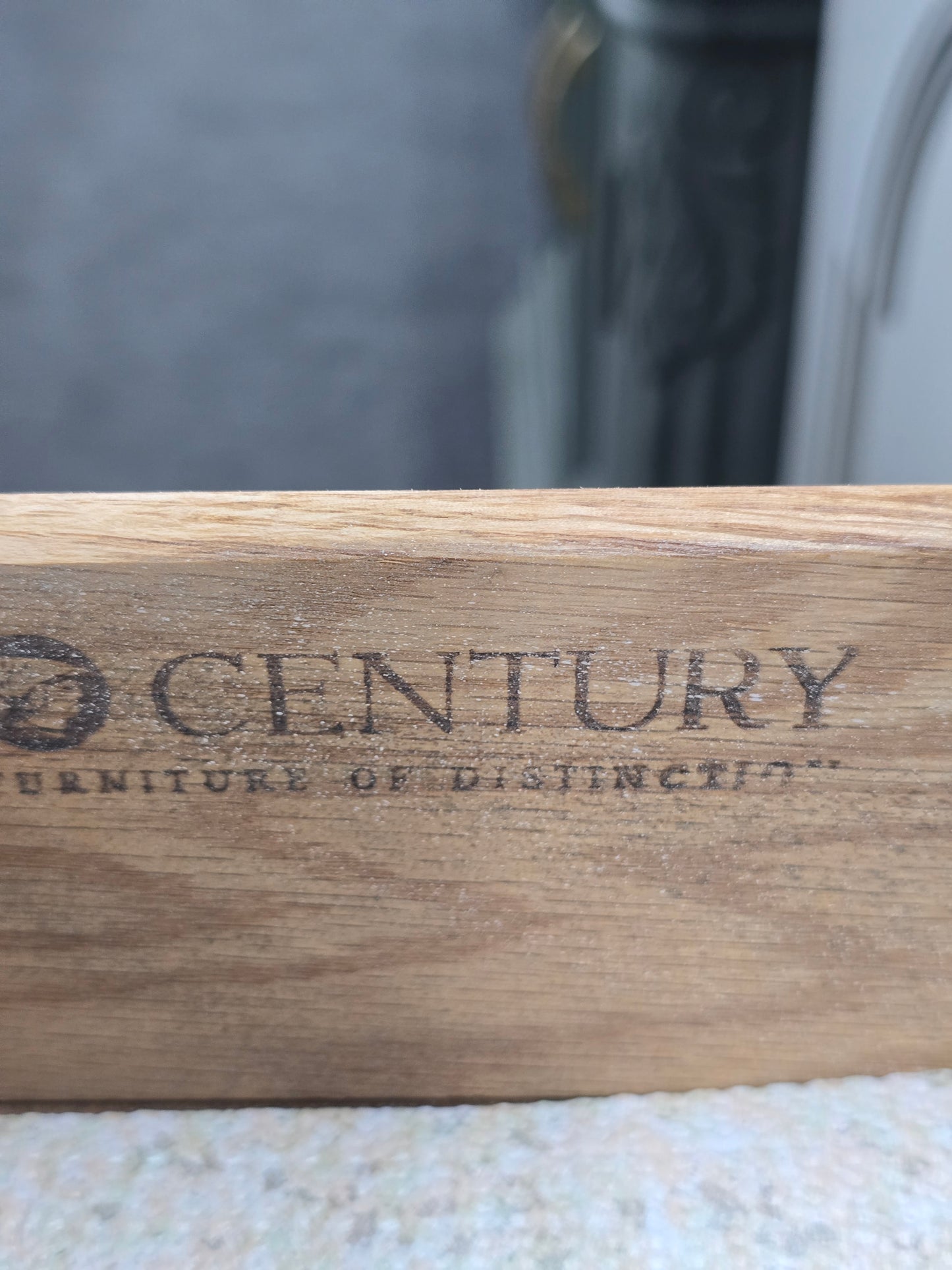 Solid wood gray CENTURY  buffet