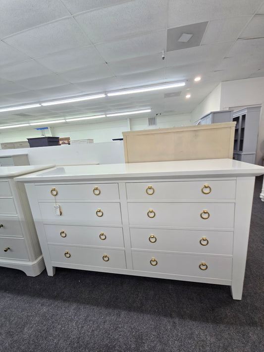 Kathy Ireland alabaster lacquered dresser