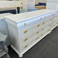 Solid wood cute white dresser