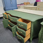 Secret garden green french provincial dresser