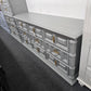 Bassett gray vintage dresser