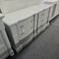 Big gray pair of nightstands