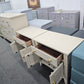 Cream pair of nightstands