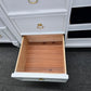 White lacquered Ashley chest/armoire