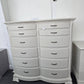Century destinations solid wood double  chest creamy