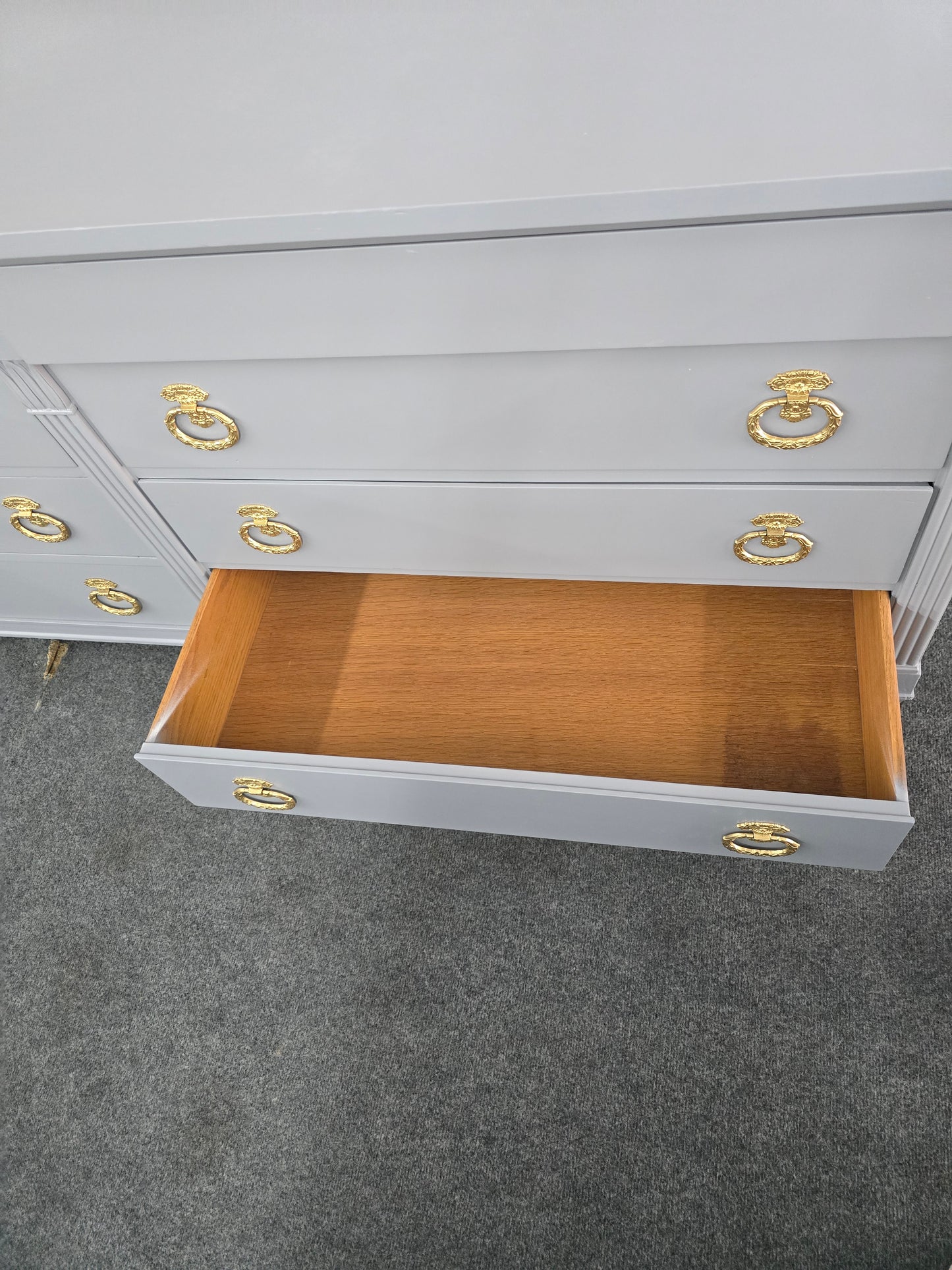 Regency gray Bodart dresser