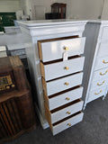Lacquered blue lingerie chest
