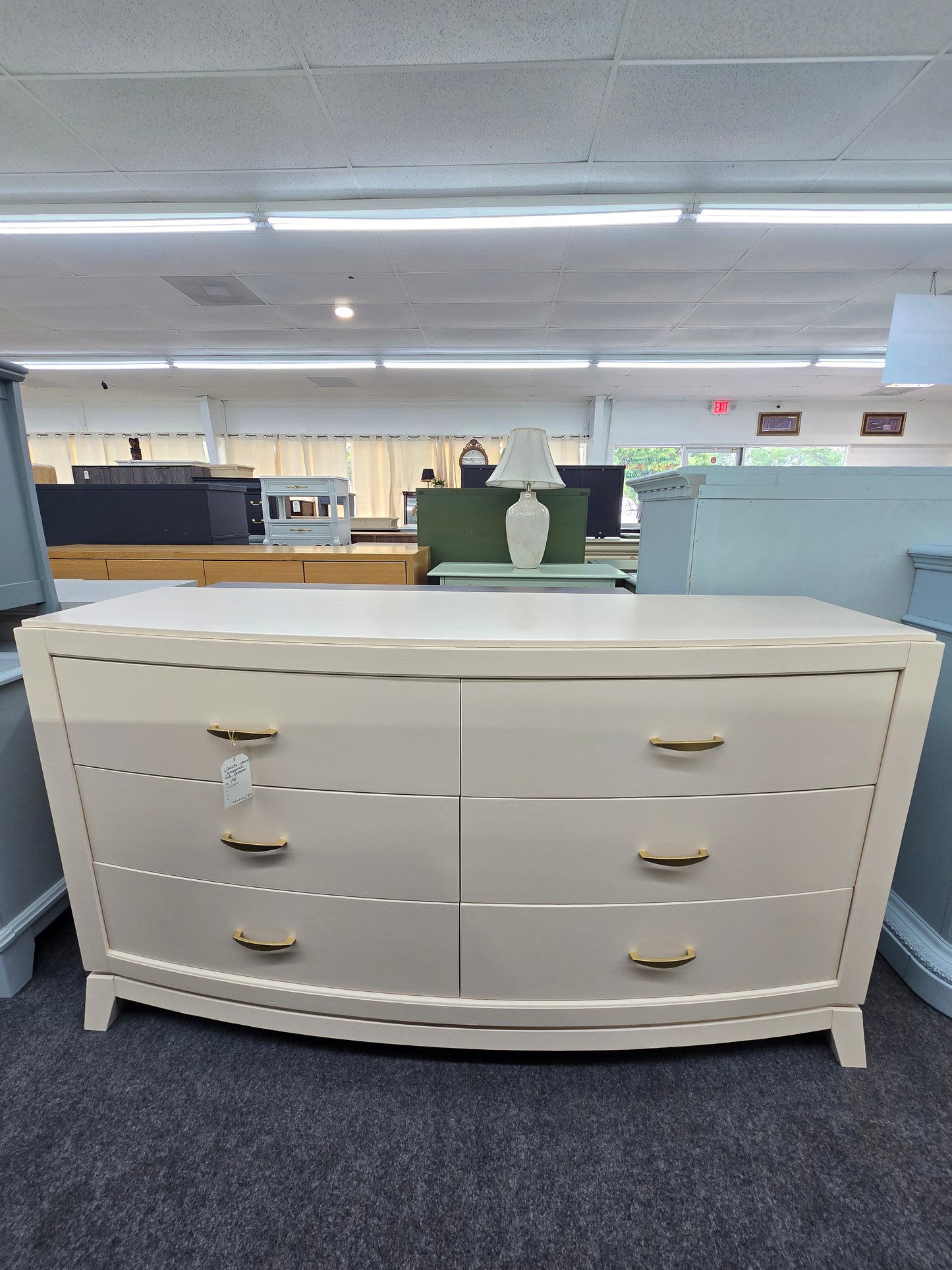 Liberty cream lacquered dresser