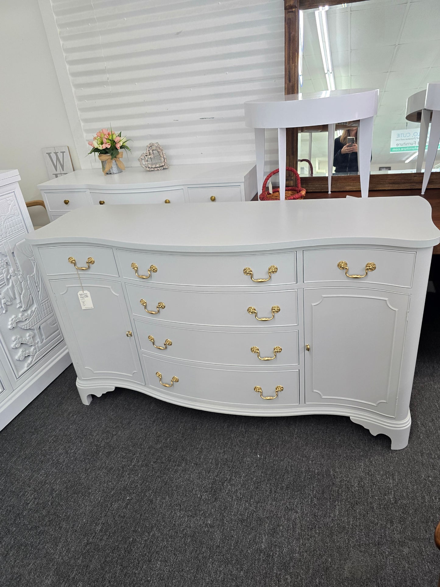 Solid mahogany Morganton buffet