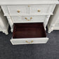 Pawama Jack solid wood cream lacquered pair of nightstands