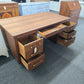 Solid wood MCM desk