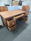 Solid wood MCM desk