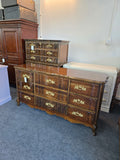 French provincial solid wood dresser