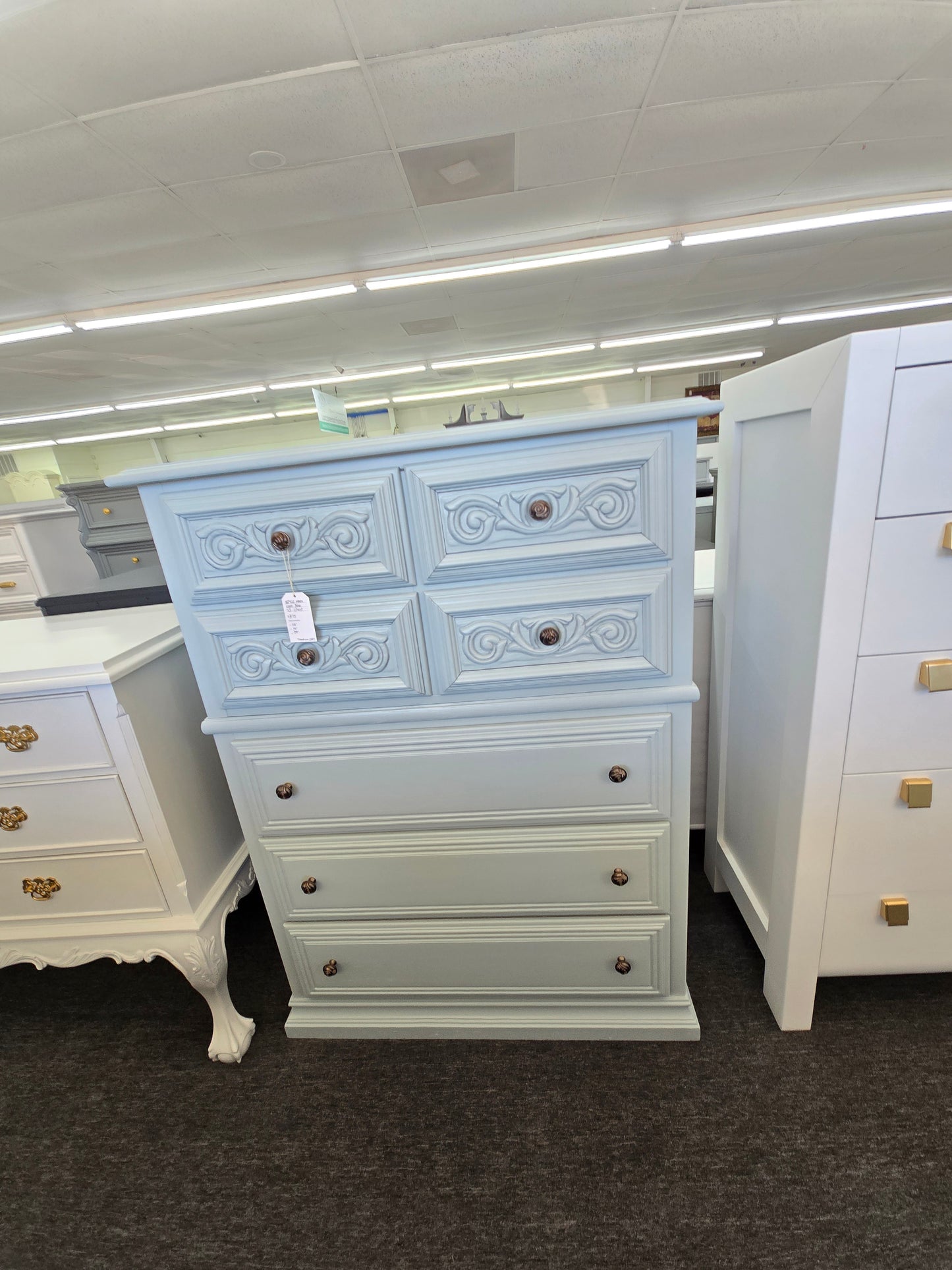 Style Mark light blue vintage chesy