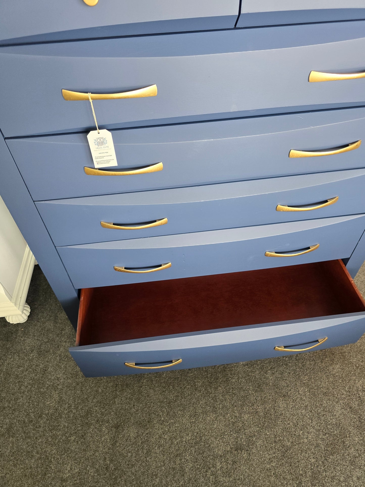 9 drawers naval chest