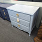 3 drawers small blue dresser