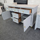 5 drawers / 2 doors gray dresser