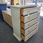 Broyhill off white chest of drawers