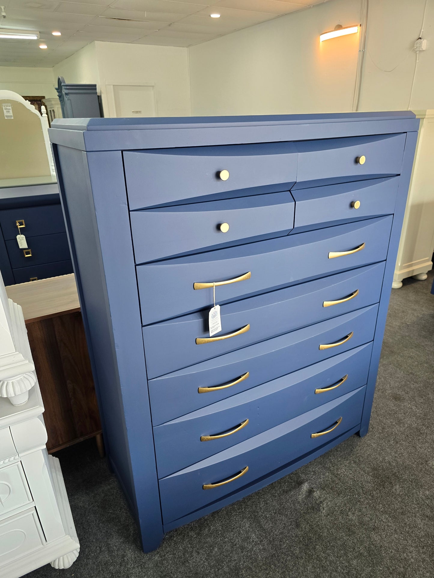9 drawers naval chest