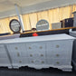 Kathy Ireland vintage white dresser