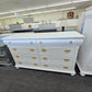 Solid wood cute white dresser